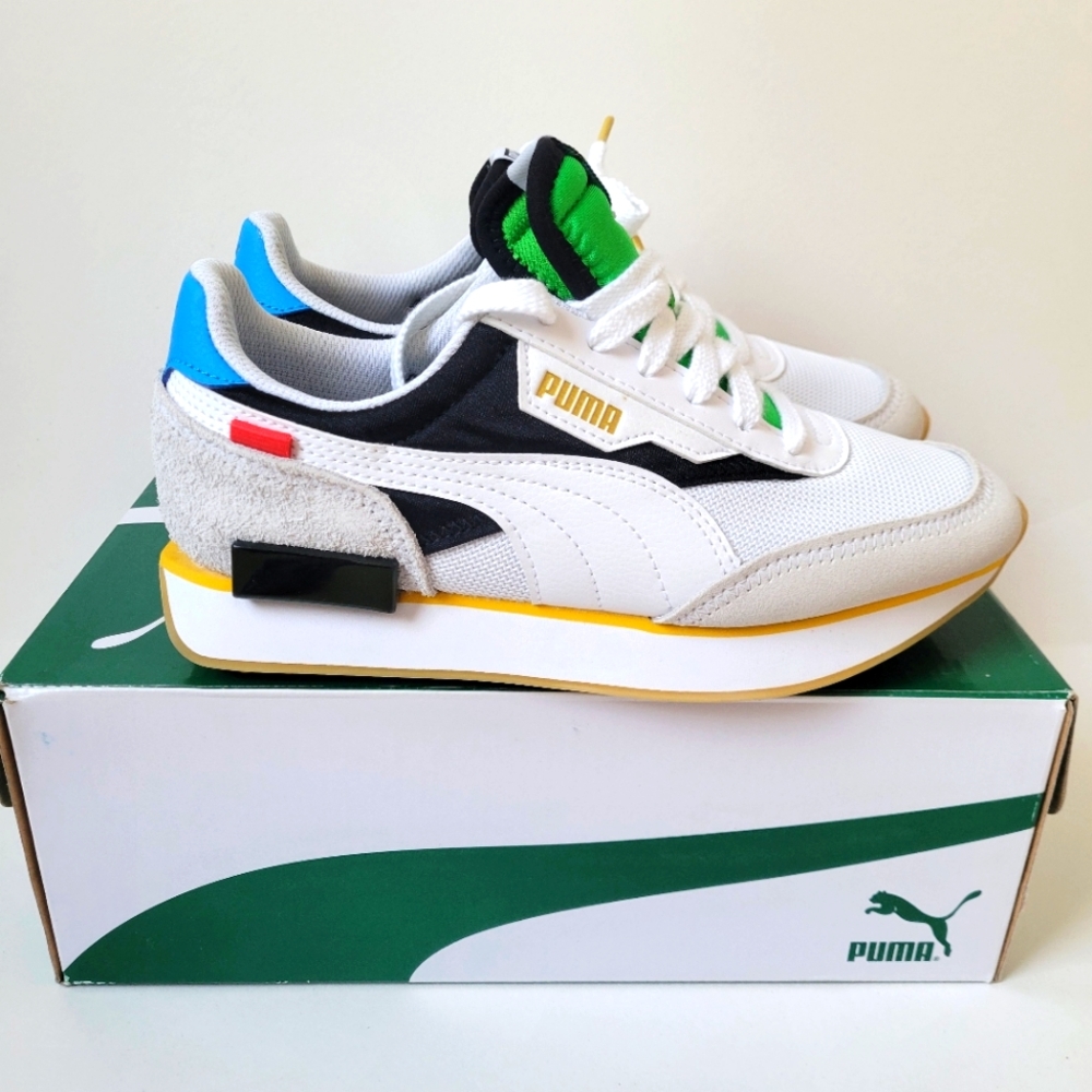 PUMA Future Rider Unity "White/Multicolor" Shoe
